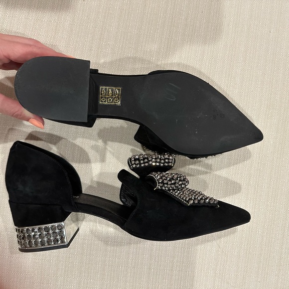 Jeffrey Campbell Valenti Bow Heel Loafers - Picture 4 of 4